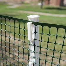 plastic fence post