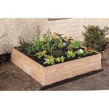 Buy wooden raised garden beds and get the best deals at the lowest prices on ebay! 48 X 48 Raised Garden Bed Walmart Com Walmart Com