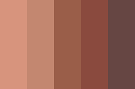 neutral warm skin tones color palette