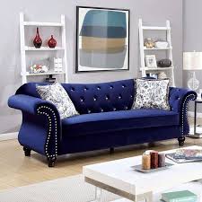 Jolanda Sofa Blue Furniture Of