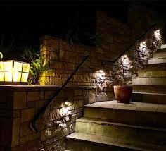 outdoor step lights on 55 off