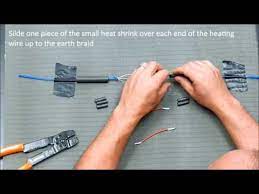 how to repair a floor heating cable