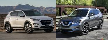 Comparison 2019 Hyundai Tucson Vs 2019 Nissan Rogue Car