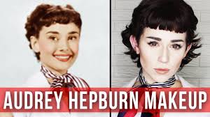 audrey hepburn makeup transformation