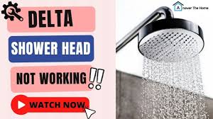 delta shower head not working easy