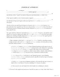 Sample Power Of Attorney Letters Resume Creator Simple Source