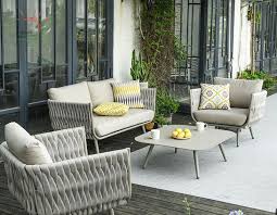 Chinese Modern Outdoor Garden Sofa Sets
