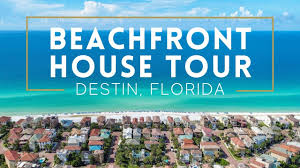 beachfront house tour in destin florida