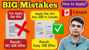 how to get job offer letter from canada