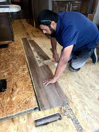 rv flooring upgrade to vinyl plank go