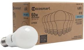 Ecosmart Led Light Bulbs 8 Pack Only 9 94 Free Shipping Just 1 24 Per Bulb