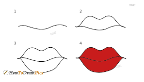 how to draw lips howtodraw pics