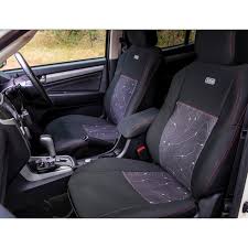 Arb Front Seat Skin Seat Covers Black