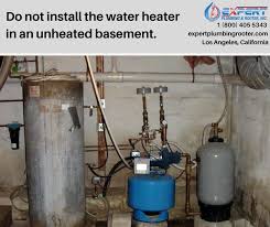 Do Not Install The Water Heater In An