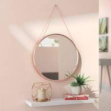 A Rose Gold Accent Mirror It Ll Look