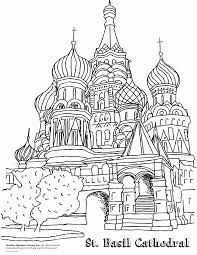 39+ greek architecture coloring pages for printing and coloring. 14 Pics Of Russian Architecture Coloring Pages St Basil S Coloring Home