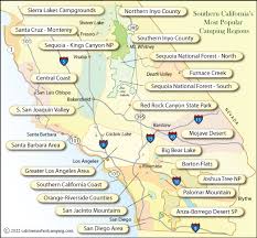 southern california cgrounds map