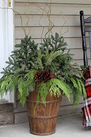 How To Make Winter Porch Pots House