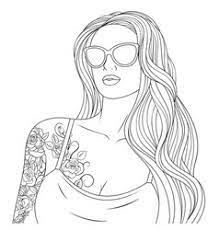 Adult coloring, followed by 228 people on pinterest. Sexy Coloring Page Vector Images Over 160