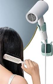 Hands Free Hair Dryer Holder Wall