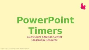 Powerpoint Timers Countdown Timer Presentation Clock Centers