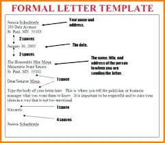 8 Formal Letter Format Sample For Student Breathtaking Business