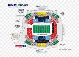New England Patriots Seating Chart Gillette Stadium