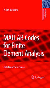 matlab codes for finite element