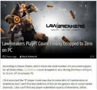 Lawareakers Gravity Defying Combat Lawbreakers Player Count