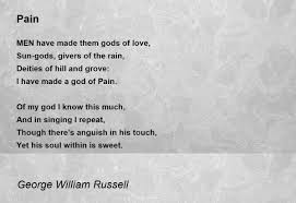 pain pain poem by george william russell