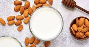 What happens if almond milk gets warm?