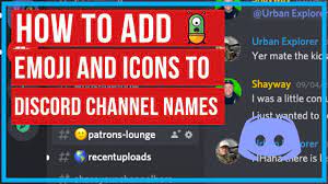 Discord looks up the emoji in my list , finds the one with the name ayy and looks up its id. Discord Tutorial How To Add Emoji And Icons To Channel Names Youtube