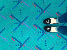 the ugly airport carpet that sed a