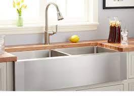 With a single basin kitchen sink, you have one large basin with plenty of room to soak or stack larger pots and pans or piles of dishes. Kitchen Sink Buying Guide