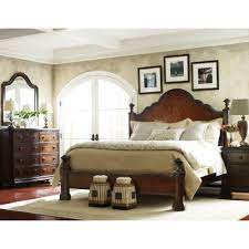Bring a classic touch into your bedroom ensemble with this rustic bedroom set. Continental Mansion Bed In Barrel 128 13 40 Fine Furniture Design Stanley Furniture Bedroom Sets