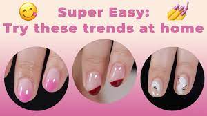 easy nail art designs for short nails