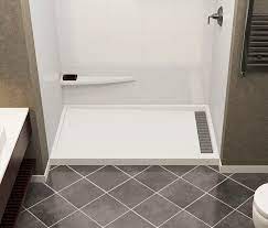 cultured shower pan commercial marble
