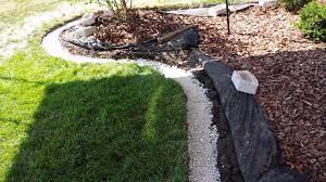 how to add landscape edging block to