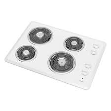 whirlpool 30 in coil electric cooktop