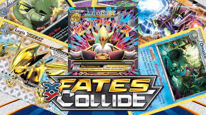 xy fates collide trading card game