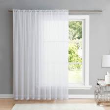 Nicetown Extra Wide Patio Sheer Curtain