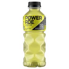 powerade sports drink lemon lime