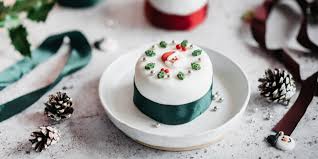 mini christmas cakes recipe baking mad
