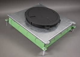 wiremold floor box accepts round poke