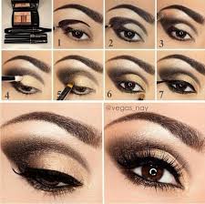 black gold eyeshadow tutorial musely