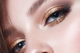 how to do glitter eye makeup step by