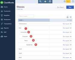 Using Classes And Locations In Quickbooks Online