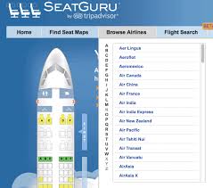 using seat guru to pick the best award