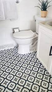 stick floor tile for your bathroom