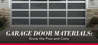 Garage Door Materials Know The Pros